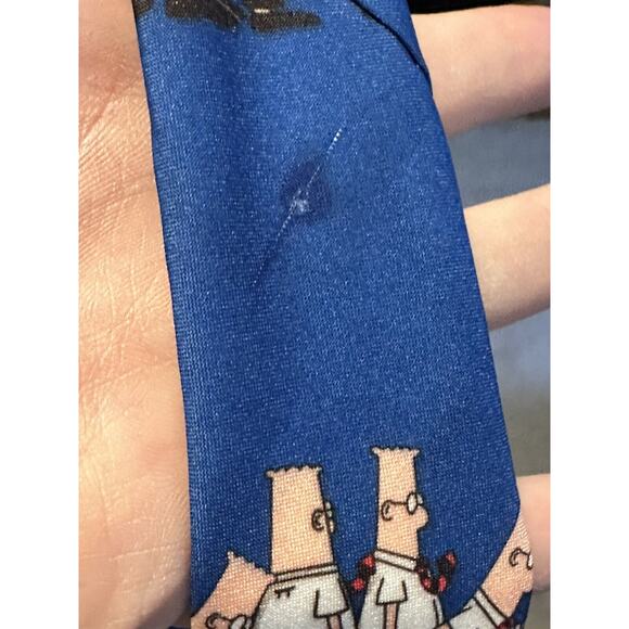 LOT of 5 Novelty Neck Ties Ralph Marlin Dilbert Parquet Bowling Baseball Pool - Picture 11 of 13